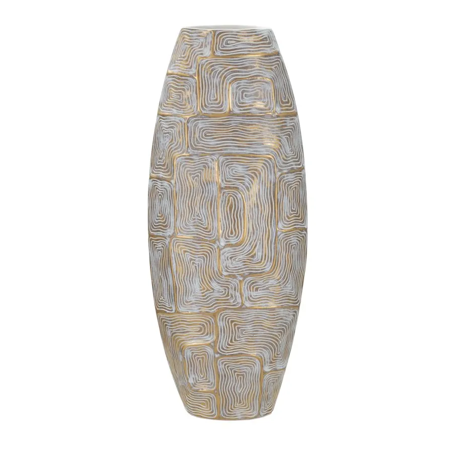 Wazon z żywicy ECLIPS TOWER 24x11,5x59,5 cm